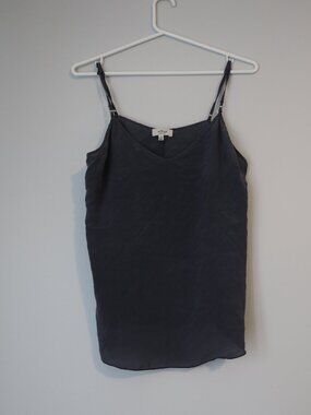 Wilfred 100% Silk Camisole Navy Blue Size Medium